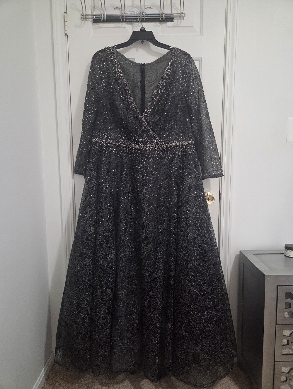 Mac Duggal #20372 Lace Gown Plus Size 22